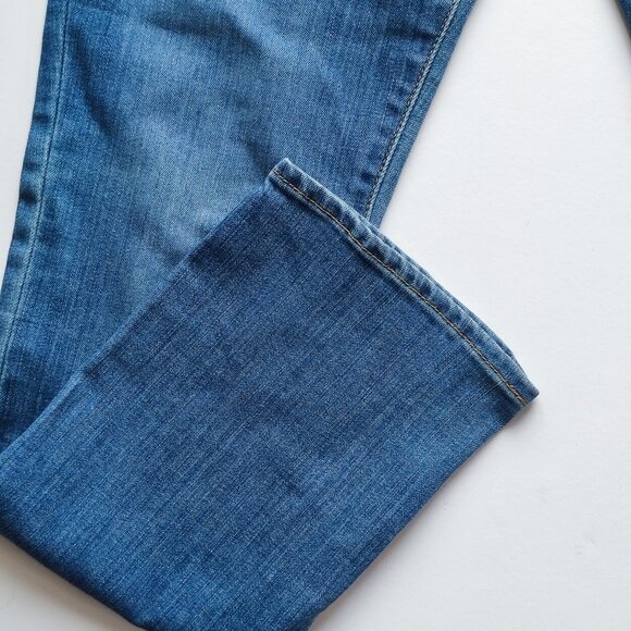 Signature by Levi Strauss jeans women's size W30L32 denim blue mid-rise straight - Picture 9 of 15